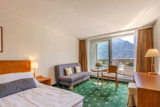 84 of the 96 rooms provide a balcony and an exclusive view onto the Jungfrau Mountain!