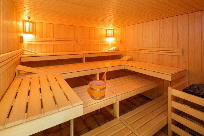 The complete sauna area was renovated in 2014.