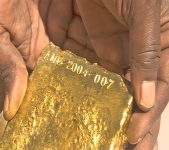 extracted gold