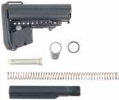 GLR16-BTK Kit comes with a 6-position receiver extension tube, buffer, and spring to convert a A1/A2 rifle to GLR- 16 configuration; no cheek riser.