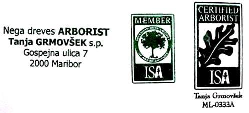 ISA Certified Arborist: ML-0333A ASCA (Consulting Arborist) in SMA (Municipal Arborist) ter ISA Proffesional Member #180978 Številka: MN 2017-07-08 Datum: 27. julij 2017 dr.