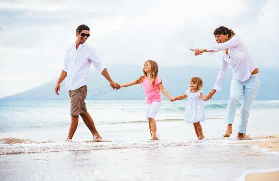 FAMILY FAMILY MATTERS Let the kids explore, discover and soak up the sunshine.