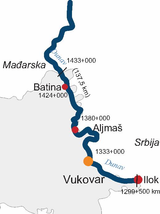 The Danube River Sektor Apatin -Croatia and Serbia have signed a bilateral Agreement on navigation on the Inland Waterways and their technical maintenance - in