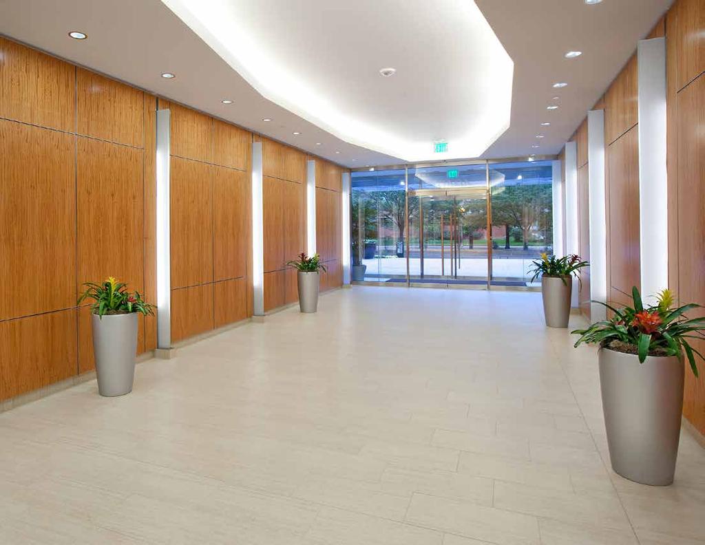 REFRESHINGLY NEW CORNER TO CORNER Dramatic and light-filled building lobby AVAILABLE ON TOP FLOORS Exterior corporate signage available blocks to Ballston and VA Square Metro Stations New on-site