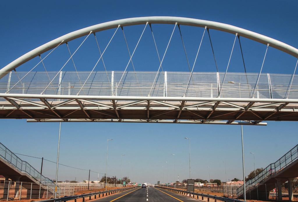 ROAD SAFETY BOTLOKWA BRIDGES INCREASE SAFETY A BRIDGE for motorists and two for pedestrians in Botlokwa, opened by former President Jacob Zuma in October last year, have been successful in increasing