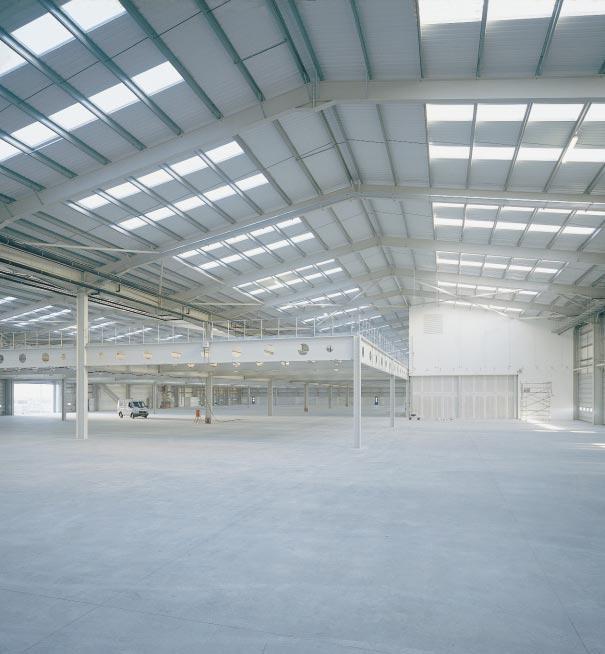 Warehouse case study Cargo Facility, Stansted 35 million, transit