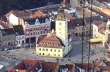 The Council Square Located at the heart of old medieval Brasov and lined with beautiful redroofed