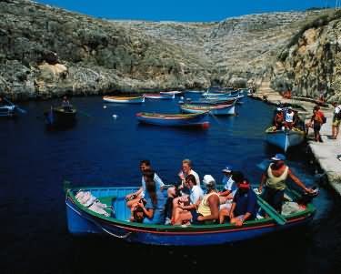 jewels, the Blue Grotto, with its dazzling blue sea that will definitely leave