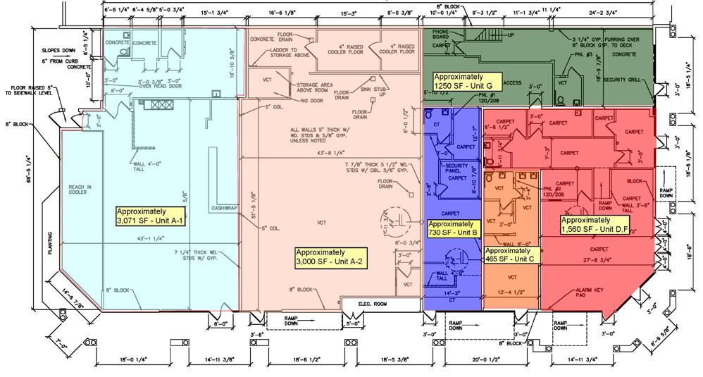 FLOOR PLAN TOTAL SQUARE FOOTAGE ±10,076 SF PLEASE DO NOT DISTURB EXISTING