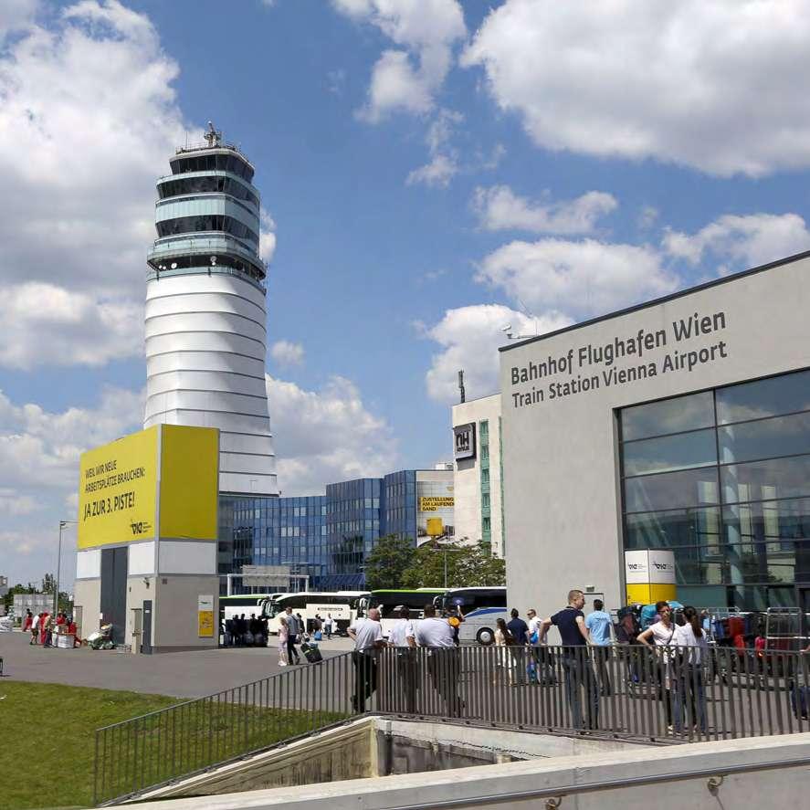 Vienna International Airport Connects Vienna with more than 170 direct destinations worldwide 2