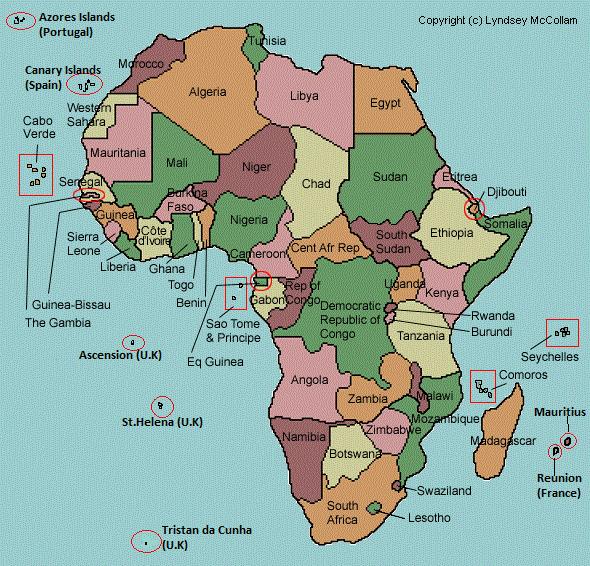 Morocco joining AU in 2017, all 55 countries on the African continent are part of African Union (AU). The Horn of Africa denotes the countries of Djibouti, Eritrea, Ethiopia, and Somalia.