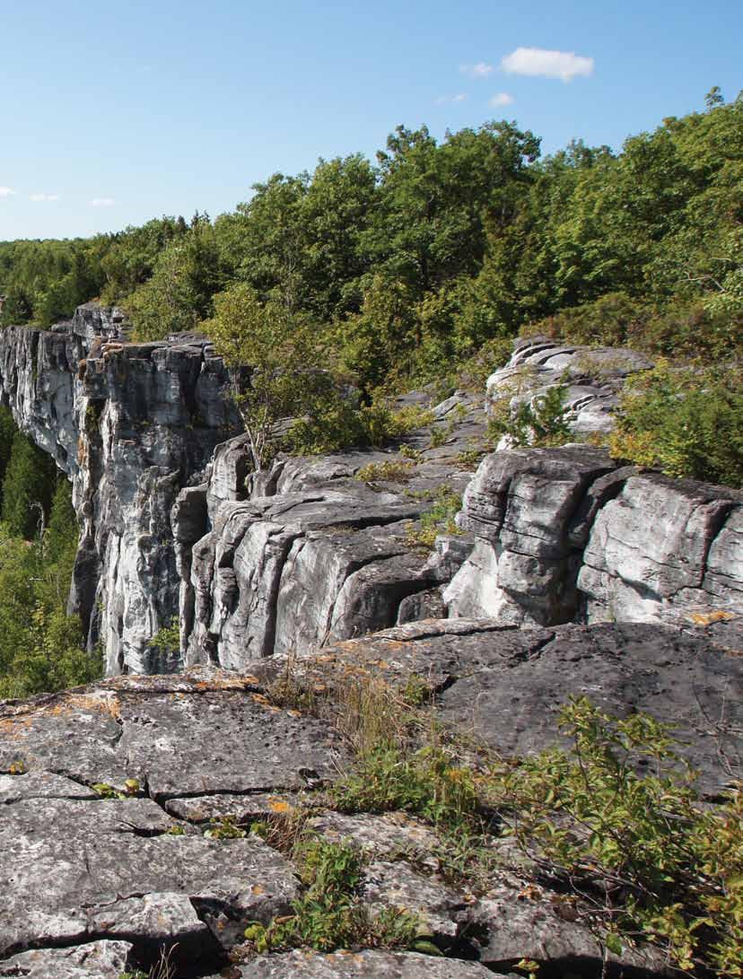 Road Trip Visit By Gloria Hildebrandt Photos by Mike Davis View from Cup and Saucer Trail, Manitoulin Island 1.