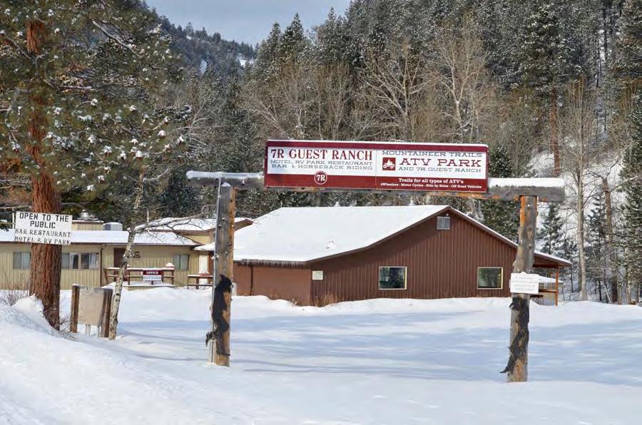 Property Description Located in one of the most beautiful areas of Montana, the 7R Guest Ranch is a clean, well maintained property that is set up as a Motel/Bar/Restaurant/RV Park just minutes from