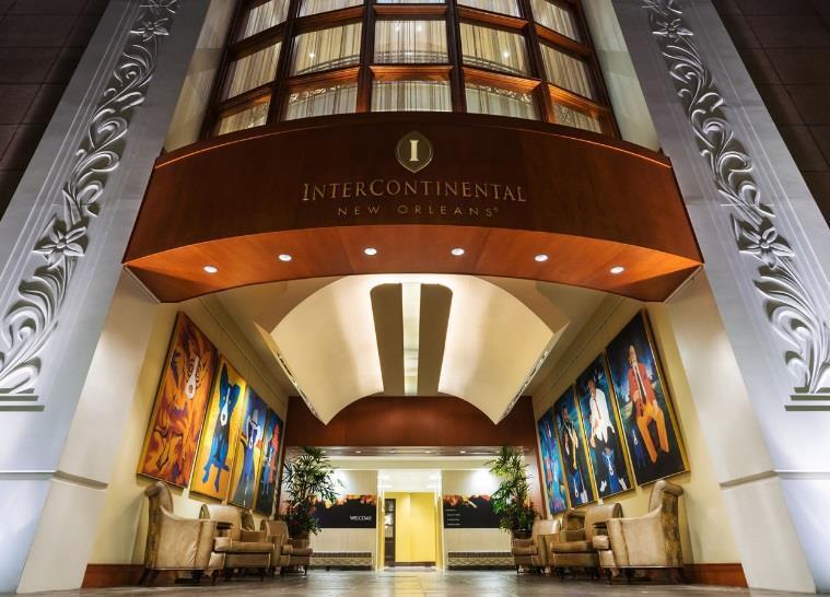 Outstanding Accommodation Jewels of the Lower Mississippi InterContinental, New Orleans The InterContinental New Orleans is an elegant hotel located in the heart of the Big Easy, just steps from the