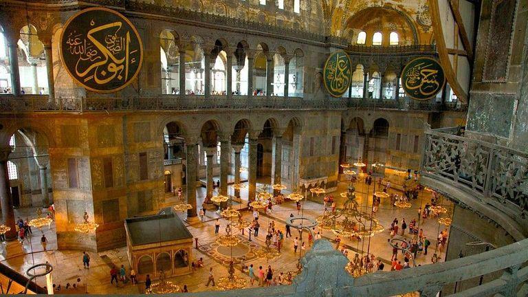 Hagia Sophia An amazing architectural sample of Byzantium Era that was built in 537! A former Christian church and one of the most precious gem of the World Heritage.