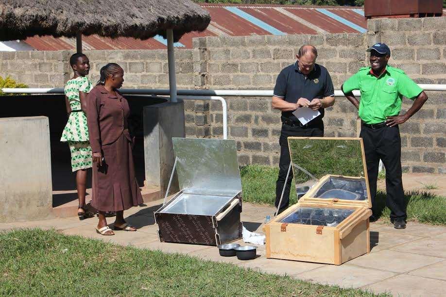 Solar oven demonstration in Kakamega, Kenya, 2017 two