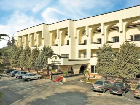 I have selected these exhibtion hotels for you: Parsian Evin Hotel **** Directly at the exhibition grounds The Parsian Evin Hotel, together with the Parsian Azadi Grand, is one of our top hotels