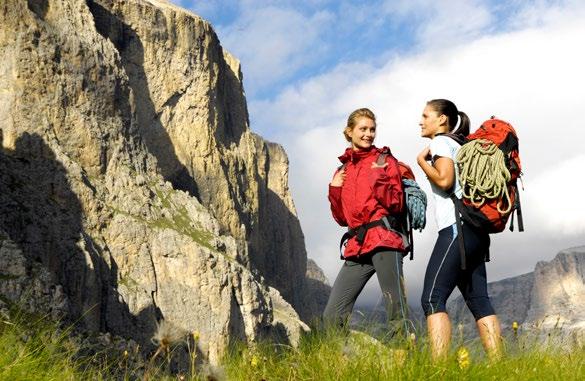 ACTIVE LIVING THE DOLOMITES 7 days Dosses Comfort ¾-board with Vitalpina afternoon snack buffet 1 spa voucher of 100.00 Euro per double room for treatments before 4 p.m. (in the week from 22.07.
