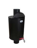 Water heaters for wood-burning stoves Water heater B-80 B-150 for wood burning stoves.