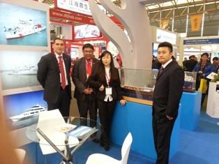 UKSR pushes new build message to Chinese yards In December UKSR attended Marintec, which is the largest international shipping exhibition held in Asia.