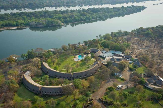 the mighty Zambezi River, a