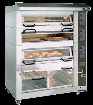 Underbuilt Prover Classic Underbuilt Prover - for Classic Deck Ovens The Underbuilt Prover is installed under the oven sections but can also be used separately with the top and bottom parts.