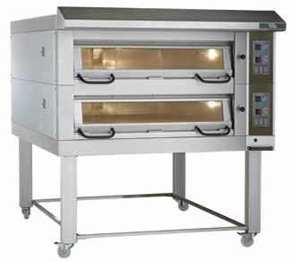 Classic Double Depth Classic Double Depth Deck Oven with double depth for extra capacity Classic is also available in a special edition with double depth for extra capacity.