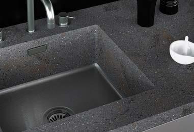 MIXA Kitchen sinks The number one choice for solid surface worktops SEAMLESS INTEGRATION The advantages of