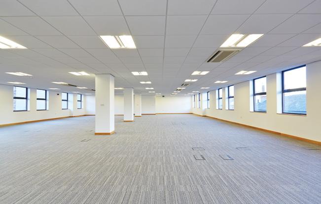 Cooling Full Access Raised Floors Suspended Ceilings with LG3 Lighting