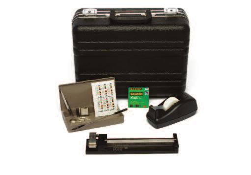 The unique ribbon splitting tool, universal access tool 3, and ribbonizer are packaged in one convenient kit. Contents: LST-000-174. The kit includes a hard carrying case.