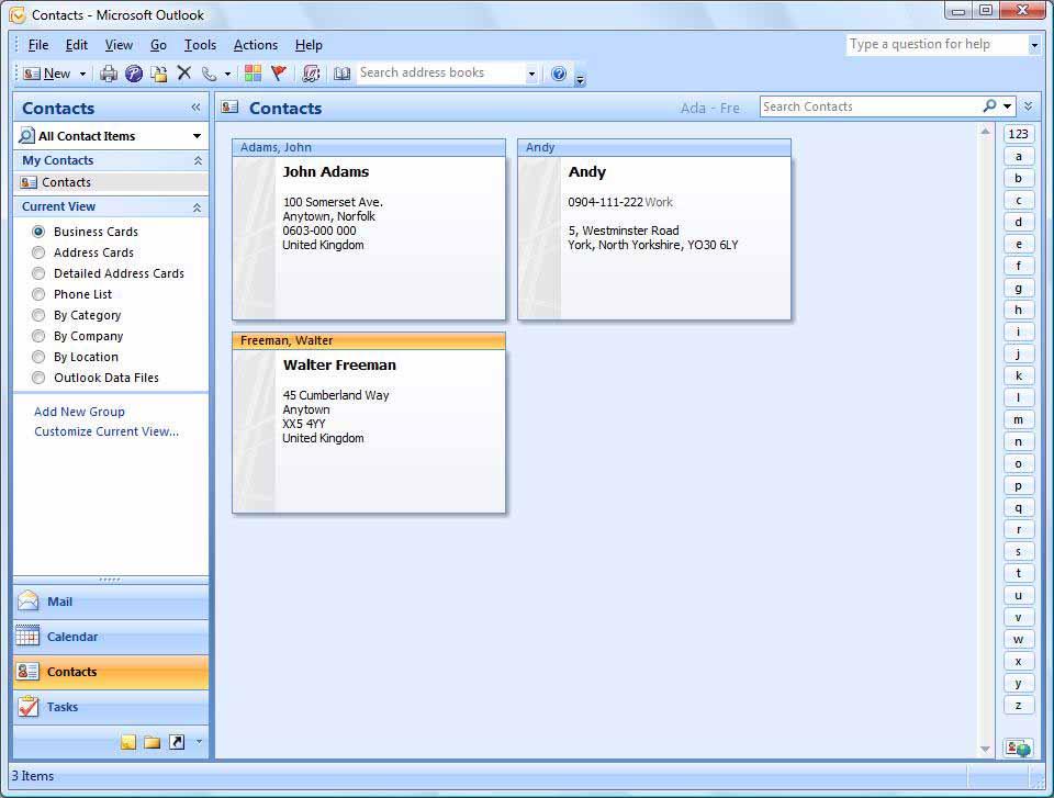 Microsoft Outlook S funkcijom Add-In možete izravno kopirati tekst iz programa Microsoft Outlook na izgled naljepnice.
