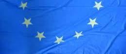 The flag of the European