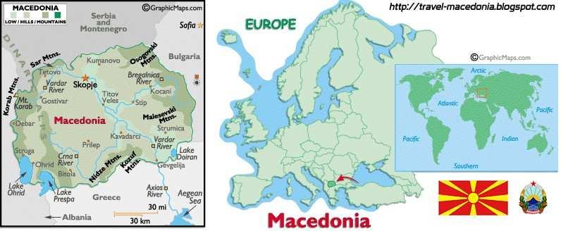 Brief description Republic of Macedonia Area 25.713km², Population: 2.022.