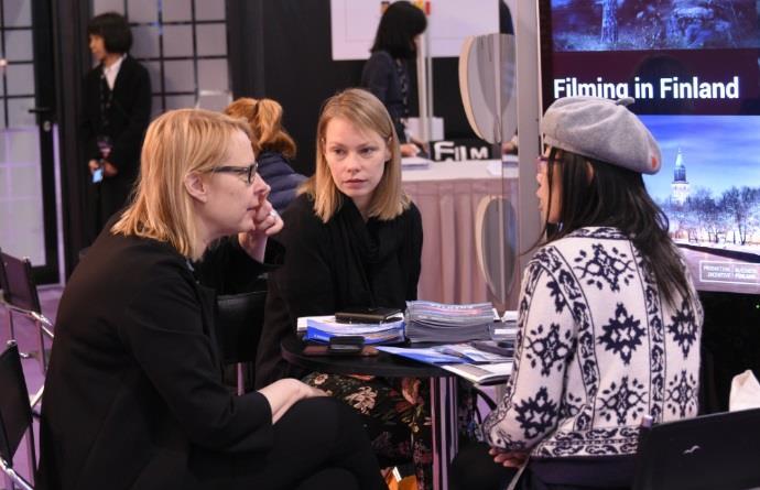 The Global Filming Support zone served as a brand new platform in 2018 for