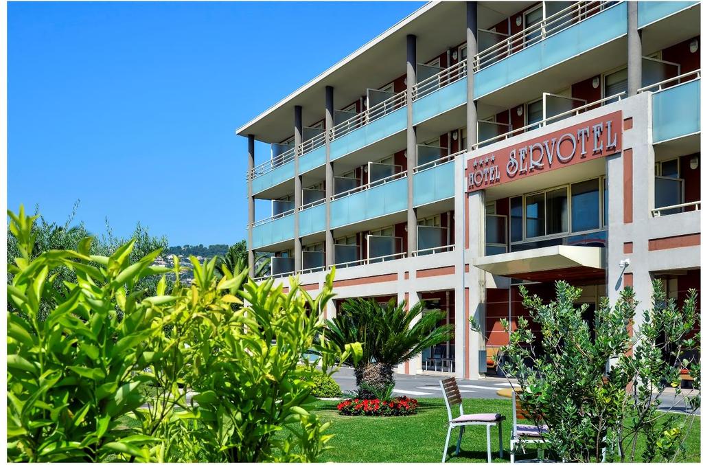 The Servotel Saint-Vincent The family story starts in 1953 when Vincent SERVELLA transforms the grocery and farmhouse into the Hotel & Restaurant «Hôtel des Moulins» This adventure continues in 1981