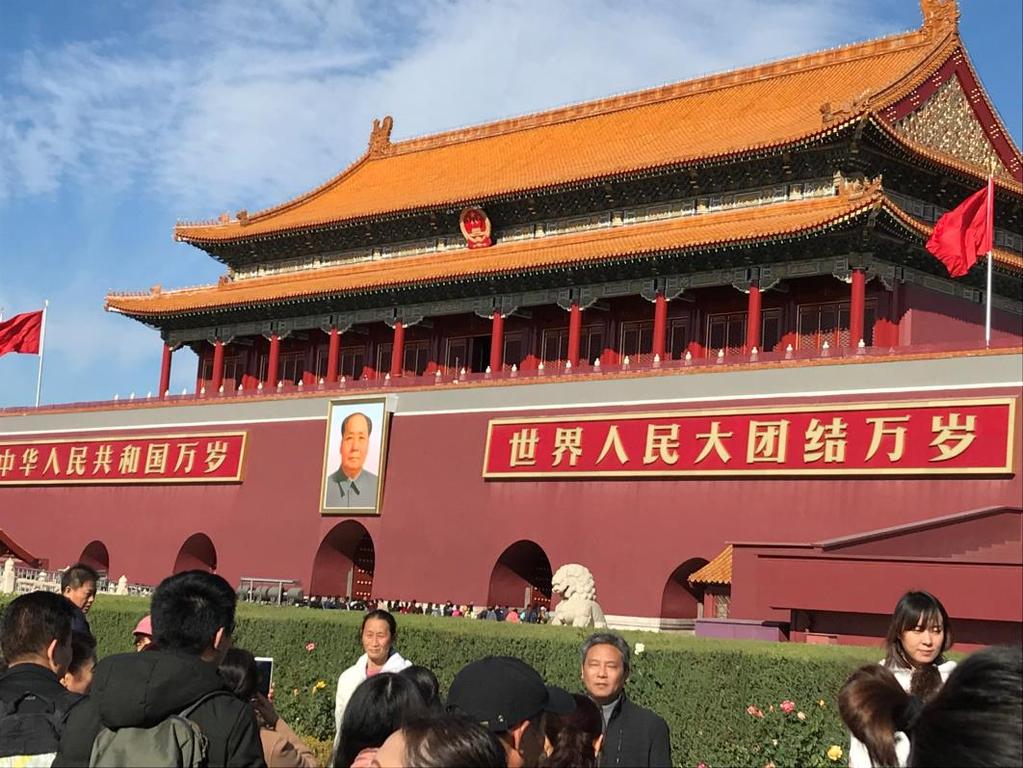 The Forbidden Palace Built in the centre of Beijing