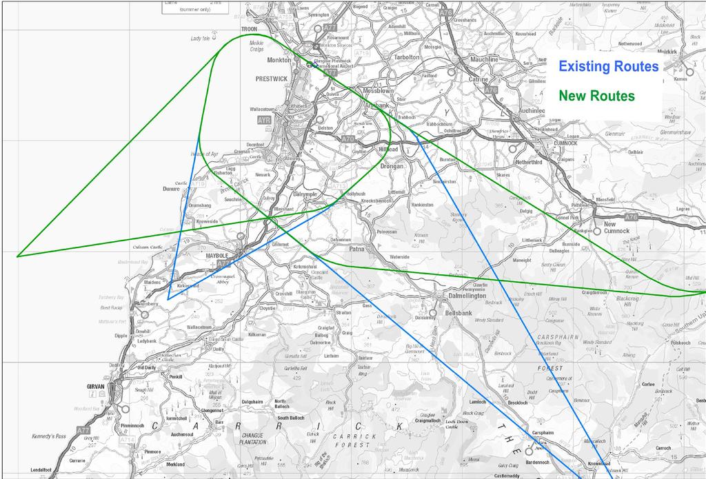 Glasgow Prestwick Airport Airspace Change Consultation What departure routes are being proposed?