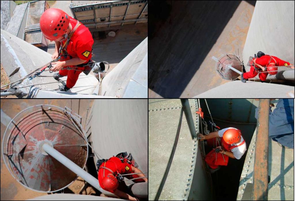 NDT Steel inspection, Chimney Protection,