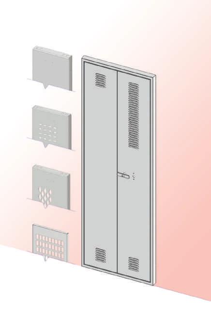 Construction Variations DieCast Handle. This patented diecast handle opens multipoint latch lockers with one simple motion. on 1, 2 & 3 tier, 2Person and Duplex Vanguard lockers.