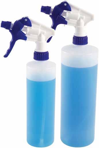 Bottle, Spray ~ Bottle, Wash Quick Mist Dispenser Bottle, HDPE Excellent for spraying all types of thin liquids Fine mist with large pattern Not suitable for use with food products Reusable hand