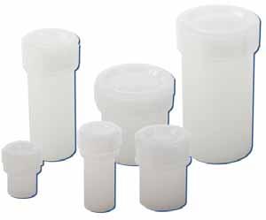 800.334.7585 Dynalon Labware www.dynalon.com Cylindrical Jars with Screw Caps, HDPE The cylindrical HDPE jars are supplied with insert and HDPE cap.