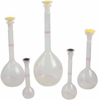 55 Dish ~ Funnel * Height with stopper BenchGuard Matting on page 25 Powder Funnels, PP These wide stem, autoclavable funnels are translucent and allow for the passage of larger particles.
