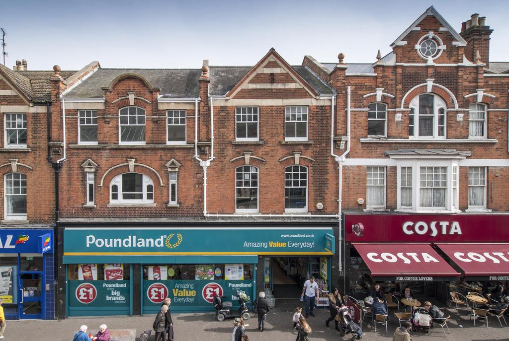 INVESTMENT CONSIDERATIONS Sutton is an affluent London suburb and ranked in the UK s Top 100 Retail Centres Located in the 100% prime retail pitch Provides well
