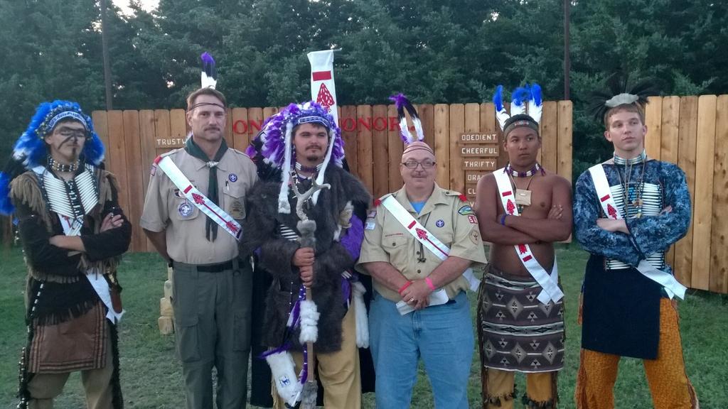 8 Summer Camp Happenings Lodge Secretary, Aaron Cunningham, debuts a purple