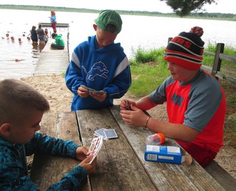 Above all camp teaches character development and values that last a lifetime: caring,