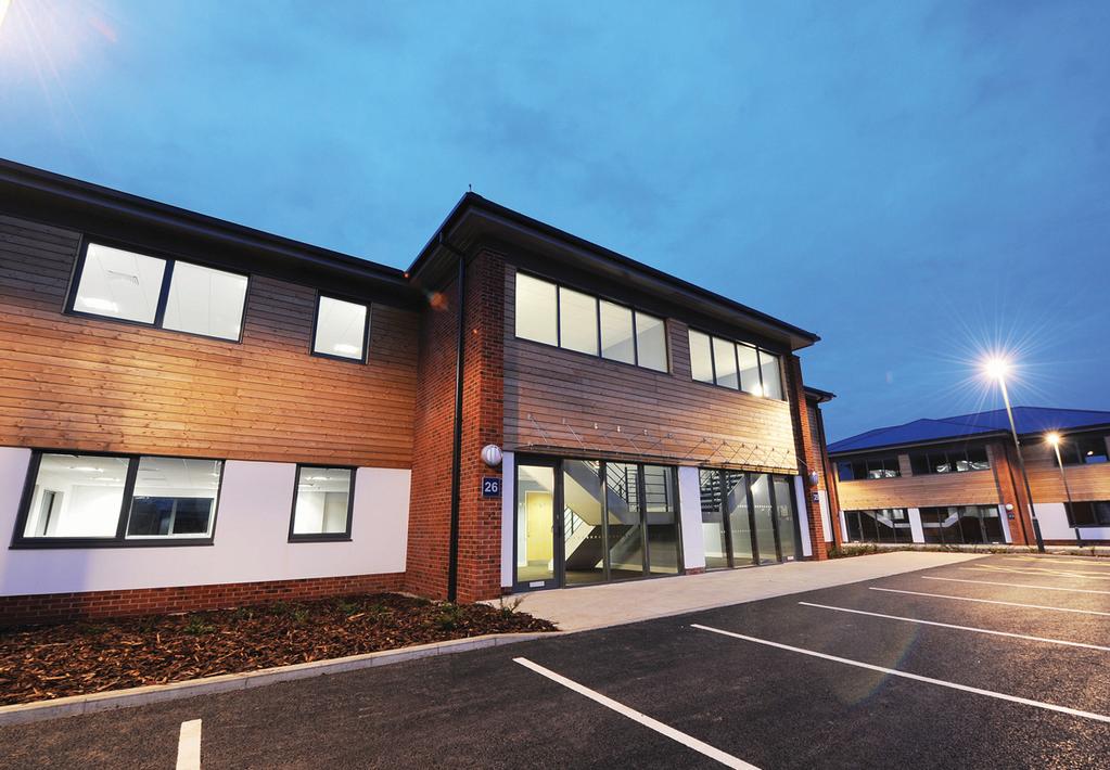6 NOW LET/SOLD Floors available from 1,216 sq ft New, high quality office units available close to