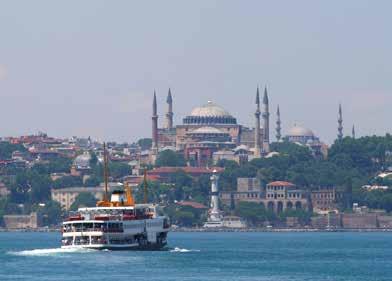 Head to the Bosphorus and board a ferry to the Asian side of the city.