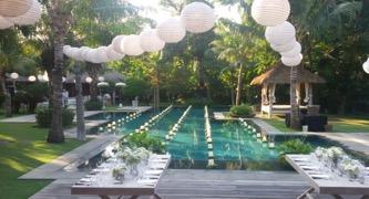 EVENTS With its unique design, atmosphere and beautiful tropical gardens, Bali