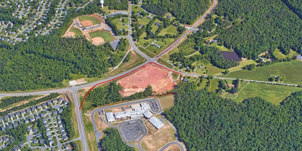 Dobys Brige R Retail Space for Lease Park Propose Fort Mill Southern Bypass Nims Village ± 65 units SITE Holbrook R Dobys Brige R N Elementary School Retail Space & Outparcels For Lease Locate in