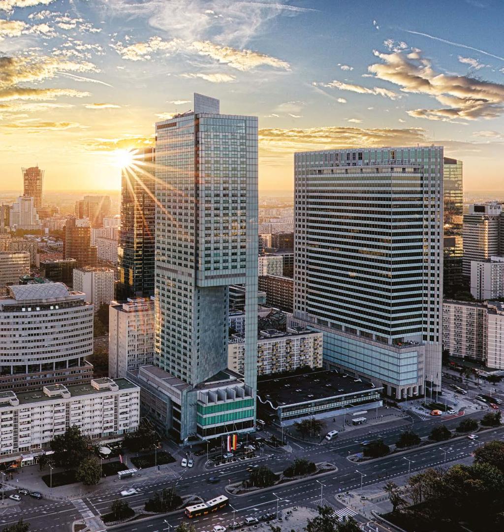 THE CAPITAL OF POLAND Location within Warsaw agglomeration, the seat of state authorities, decisionmaking centers and business Central European metropolis - leader in economic changes business